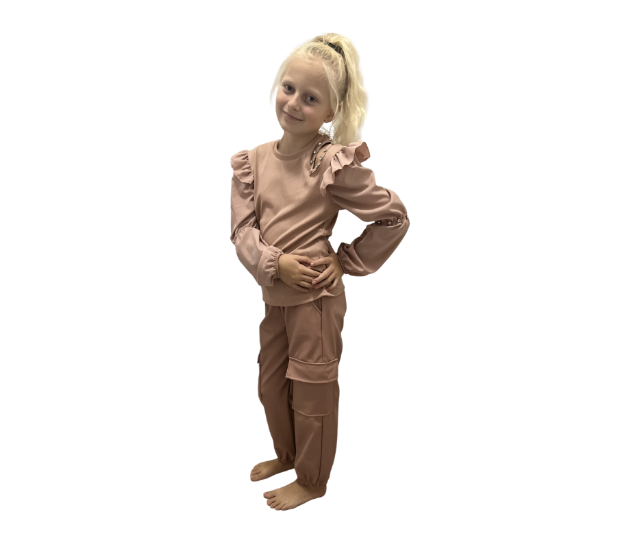 Fashion by Livana | Hippe leren cargobroek in 4 kleuren
