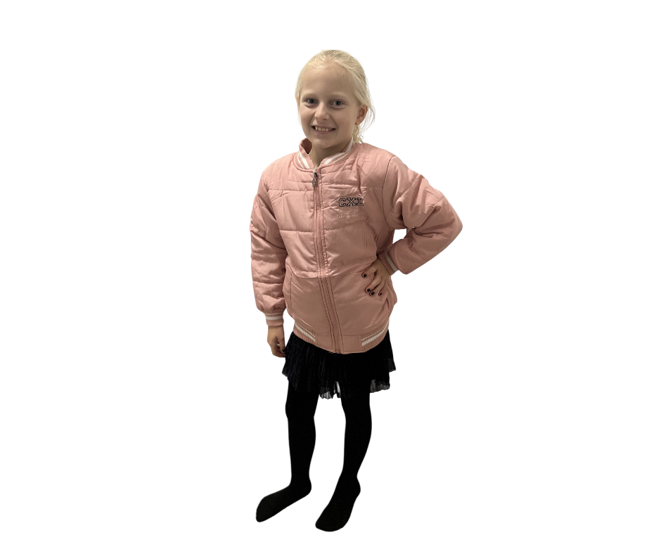 Fashion by Livana | Super stoere bomberjack roze