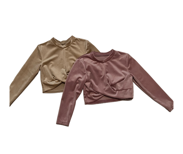 Fashion by Livana | Crop top Goud