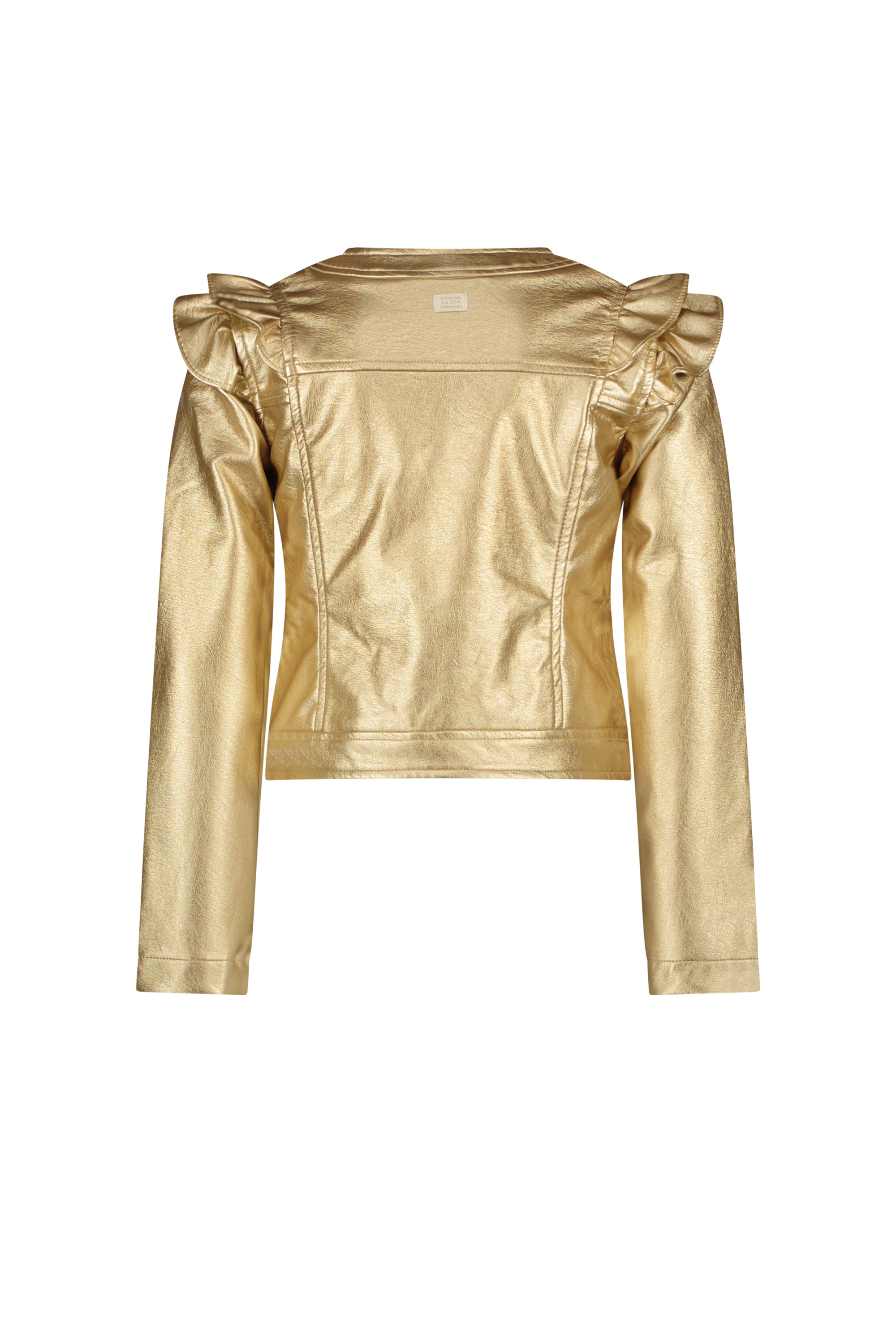 Fashion by Livana | Le chic, goud leren jasje