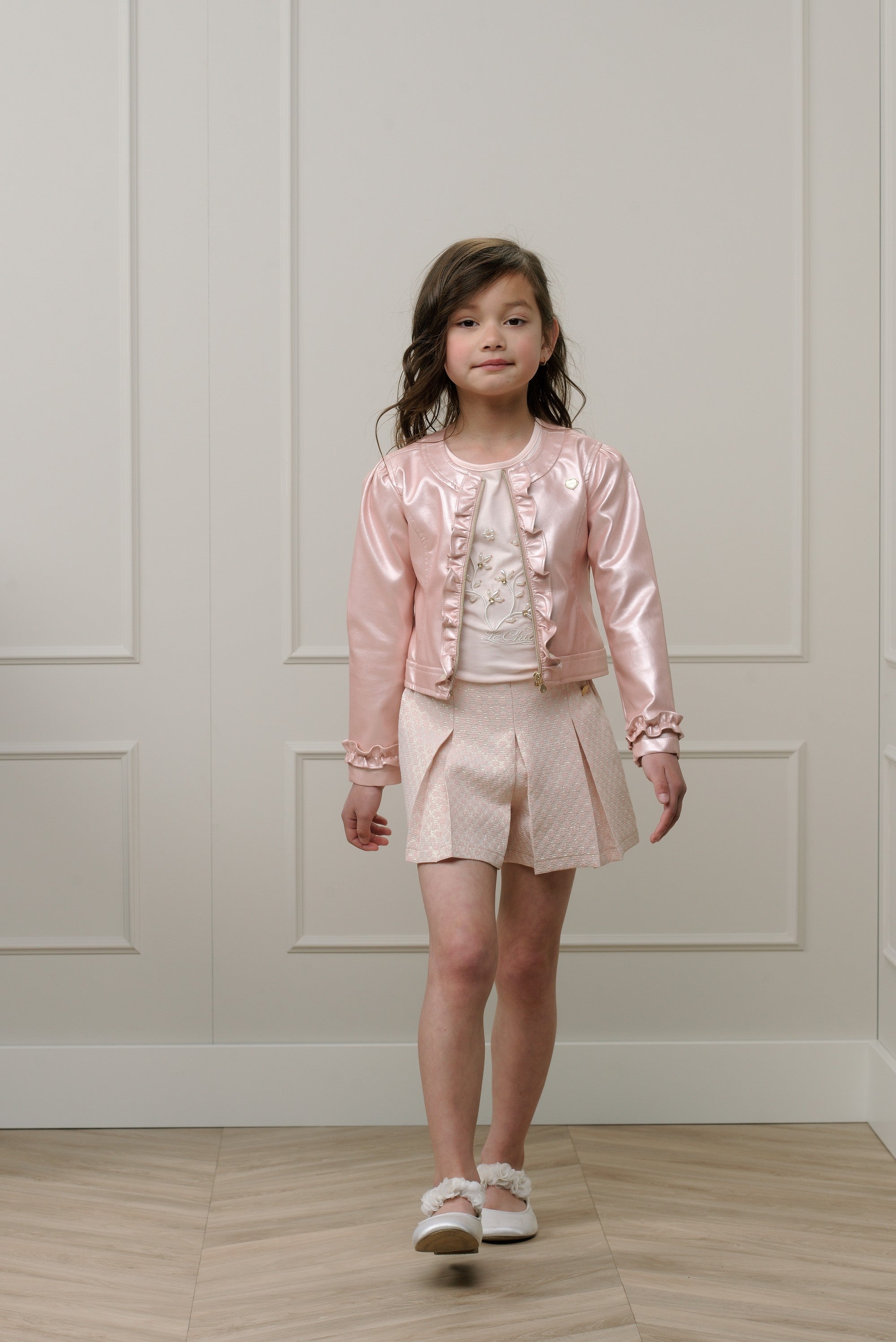 Fashion by Livana | Le chic, roze leren jasje
