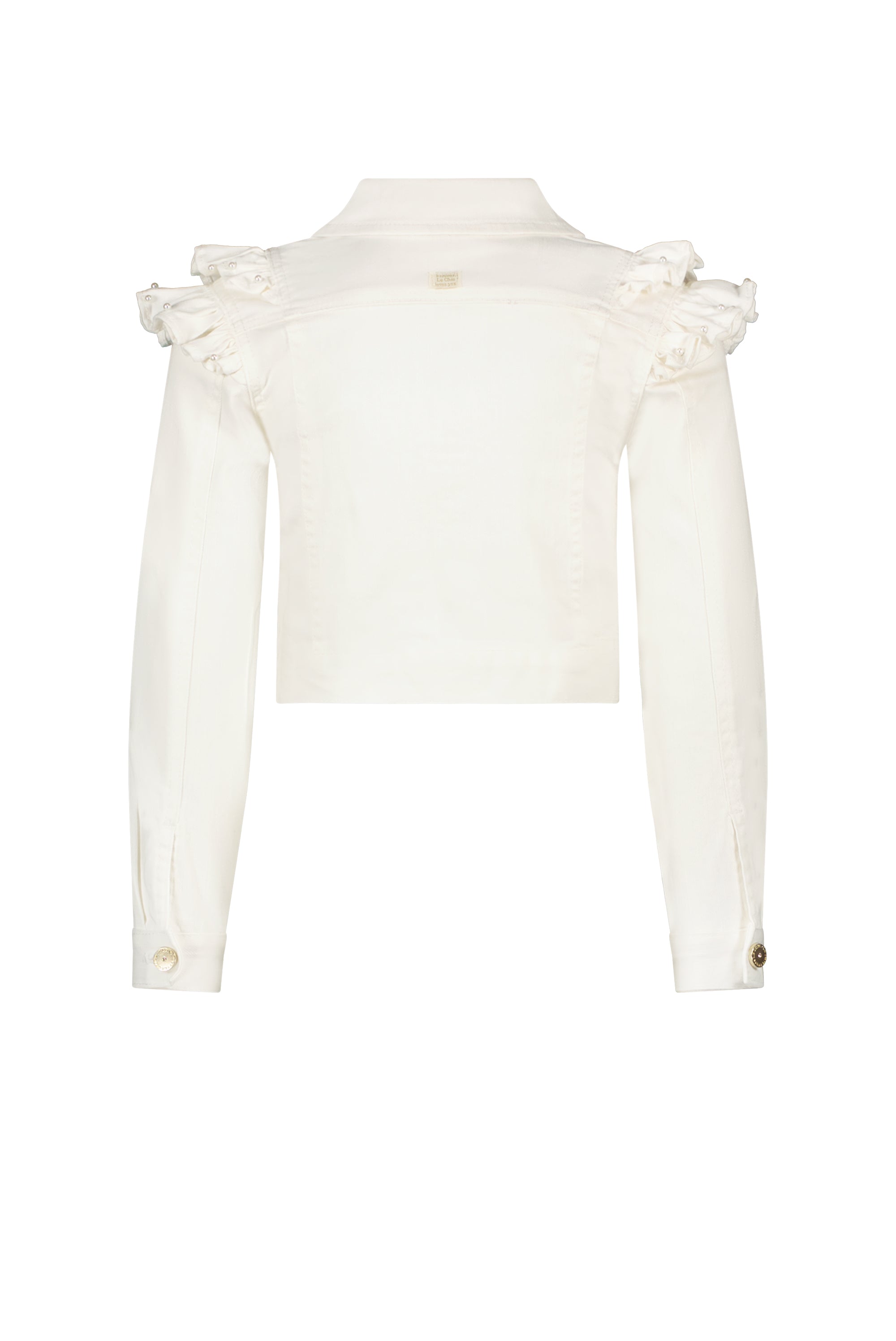 Fashion by Livana | Le chic, wit spijker jasje