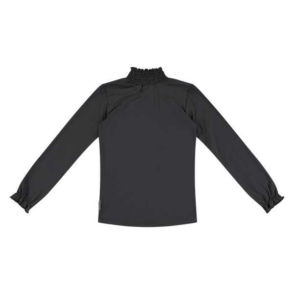 Fashion by Livana | Effen zwart shirt van Vinrose