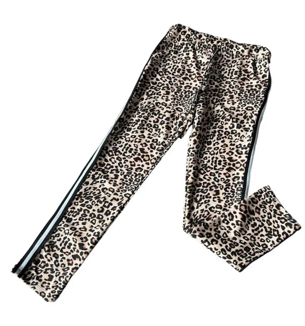 Fashion by Livana | Panter print rechte broek