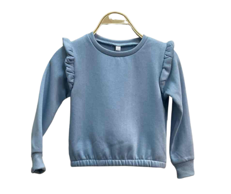 Fashion by Livana | Zachte trui blauw