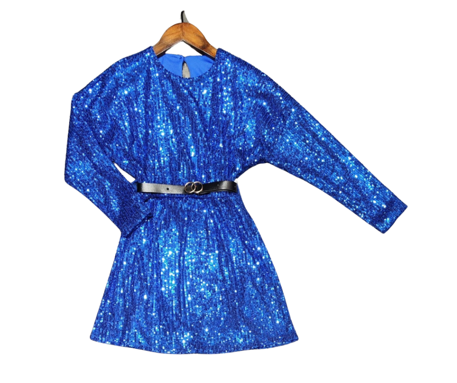 Fashion by Livana | Glitter pailletten jurk