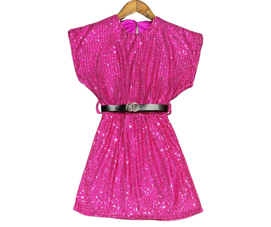 Fashion by Livana | Glitter jurk met pailetten