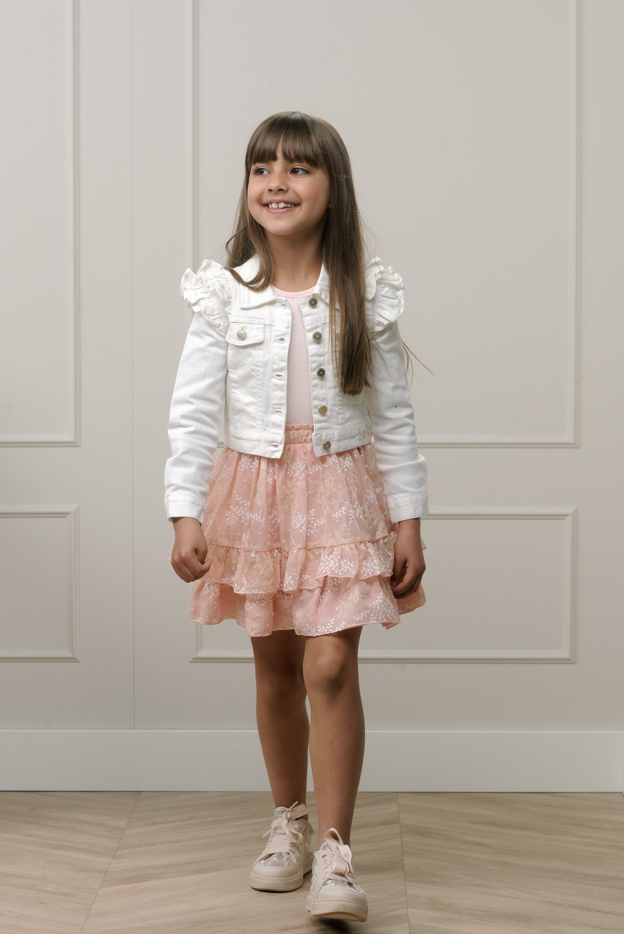 Fashion by Livana | Le chic, wit spijker jasje