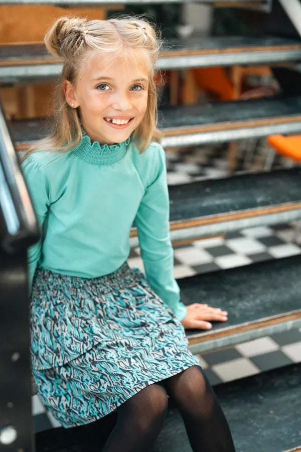 Fashion by Livana | Swasibi Vinrose top mintgroen