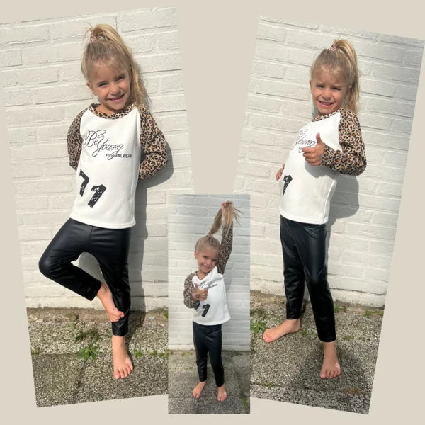 Fashion by Livana | T-shirt Be Young lange mouw