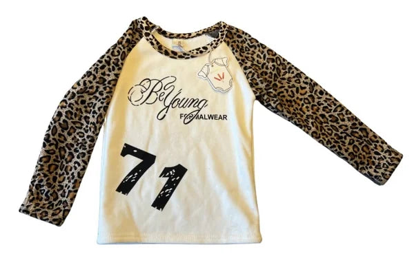 Fashion by Livana | T-shirt Be Young lange mouw