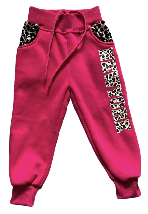 Fashion by Livana | Roze jogging broek