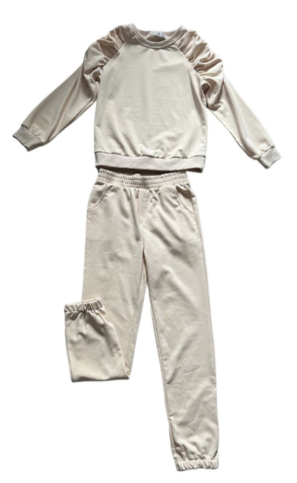Fashion by Livana | Combi jogging pak geel