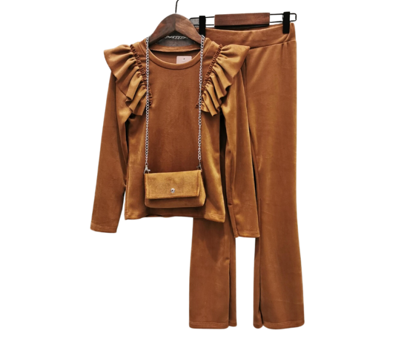 Fashion by Livana | Velvet pak kaki