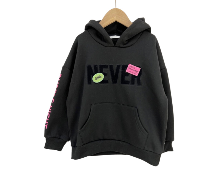 Fashion by Livana | Zwarte hippe trui