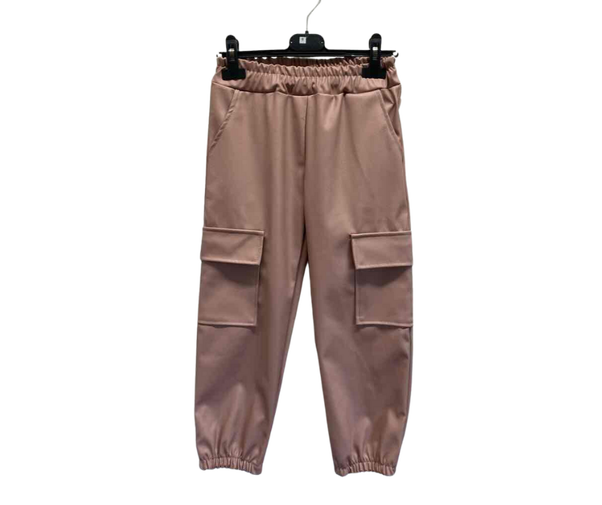 Fashion by Livana | Hippe leren cargobroek in 4 kleuren